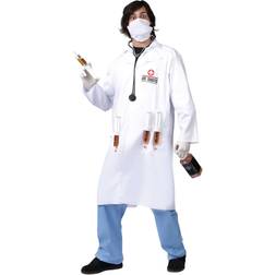 Fun World Dr. Shots Adult Costume Red/White