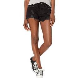 Levi's 501 Original jeansshorts med hög midja Black
