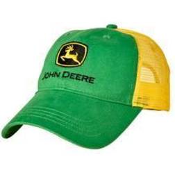 John Deere Boy's Trucker Ball Cap Green