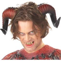 California Costumes Devil Horns and Teeth Black/Red