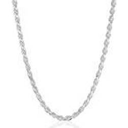 Giani Bernini Rope Silver Chain Necklace