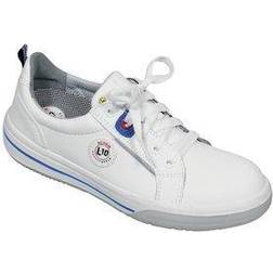 Elten Unisex Sportiga Sneakers Stålhätta - Vit