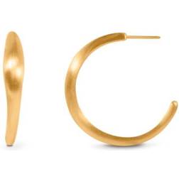 ByBiehl Ocean Flow XL Hoops - Gold