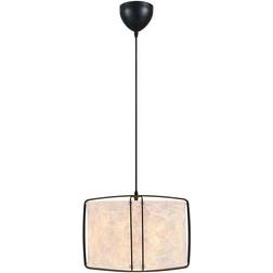 Nordlux Cardine 1-Light Satin Drum 28.5cm H X 37.2cm W Pendant Lamp