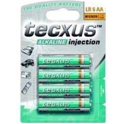 Tecxus LR6 4-BL Engångsbatteri AA Alkalisk