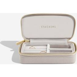 Stackers Taupe Zipped Jewellery Box