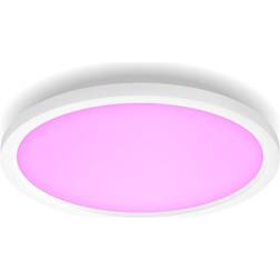 Philips Hue Surimu Round Panel White Ceiling Flush Light ∅ 39.5cm