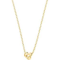 Drakenberg Sjölin Le Knot Drop Necklace Gold