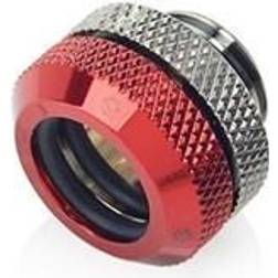 Bitspower G1/4" Black Sparkle Deep Blood Red Enhance Multi-Link For OD 12MM Fjernlager, 5-6 dages levering