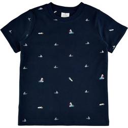 The New Navy Blazer Giuseppe Pique T-shirt-11/12 år