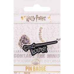 Harry Potter Pin Badge Voldemort Wand