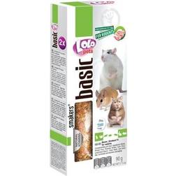 LoLo Pets 2xseed sticks rodent/rabbit bacon