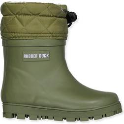 Rubber Duck Kid's Thermal Boots - Army Green