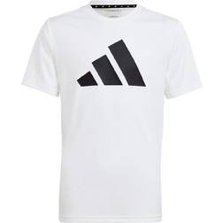 adidas Train Essentials Logo Trænings T-shirt Børn Hvid