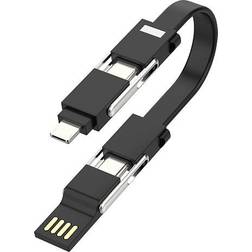 Sinox USB-A/USB-C USB-C/Micro/IOS kabel