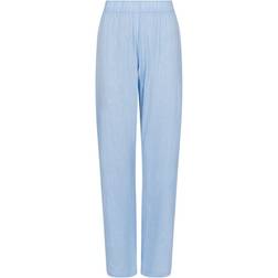 Neo Noir Astra Chambray Trouser - Blue