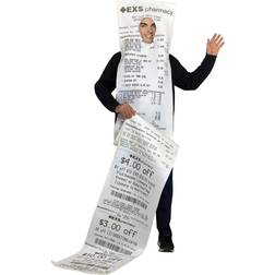 Rasta Imposta Adult EXS-ively Long Pharmacy Paper Receipt Costume Funny Costumes