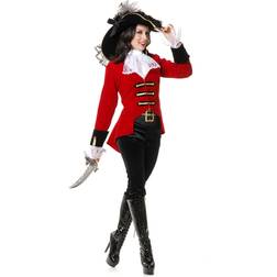 Rubies Regal Pirate Costume Black/Red