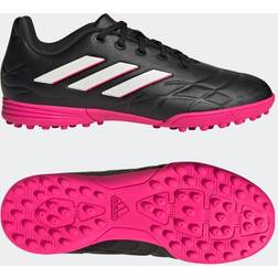 Adidas Copa Pure.3 Turf støvler Core Black Zero Metalic Team Shock Pink