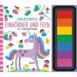 Usborne Fingerstempeln: Einhörner und Feen