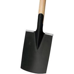 Idealspaten Bauspaten Gärtner Form 2 Knopfstiel Trittschutz