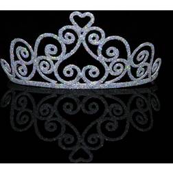 Elope Adult sparkle heart tiara