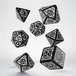 Q Workshop Qworkshop QworkshopSSTC05 Steampunk Clockwork Dice Set 7-Piece