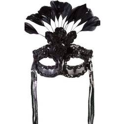 Amscan 365706 after dark masquerade mask, 1ct