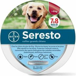Seresto Bayer Collare Antiparassitario per Cani di Grandi