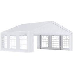 OutSunny 20' 20' Heavy Duty Party Tent & Carport