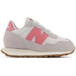 New Balance Bungee Infants' 237 - Grey/Pink Synthetic