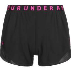 Under Armour Play Up 3.0 Tricolor Nov Shorts Black Woman