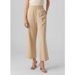 Vero Moda Vmcarmen Hög Byxor Irish cream XXL/34