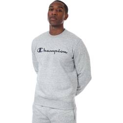 Champion mens logo crew sweater neck