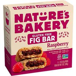 Nature's bakery gluten free fig bar - raspberry - case of 6