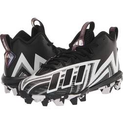 Adidas Boys' Freak Spark 23 Mid Molded Football Cleats Black White Black White