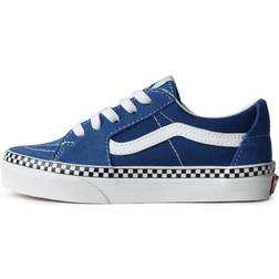 Vans Kinder 4-8 Jahre Sk8-low Checkerboard Foxing Schuhe true Blue/true Kinder Blau, Größe Blau