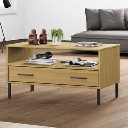 vidaXL Solid Wood Pine Coffee Table