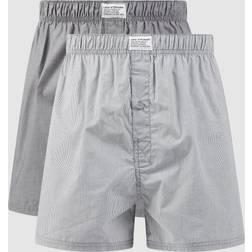 Levi's 2-pak Men Woven Boxer - Light Grey