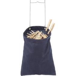 Whitmor Hanging Clothespin Bag Navy