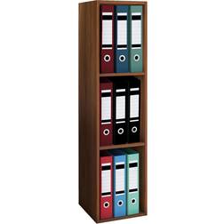 VCM Office Stand Core Walnut Bogreol 107cm