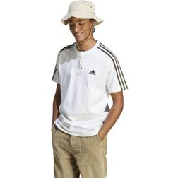 adidas Herr Kortärmad T-shirt - White/Olive Strata