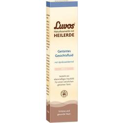 Luvos Naturkosmetik getöntes Gesichtsfluid hell Emulsion 50ml