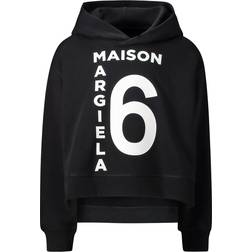 MM6 Maison Margiela Kids Black hoodie