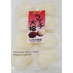 Kubota 3 pack lychee & green tea rice cake daifuku kuri mochi 7.4oz each