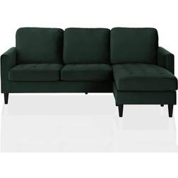 CosmoLiving by Cosmopolitan Strummer Green Sofa 81.6" 2pcs 3 Seater