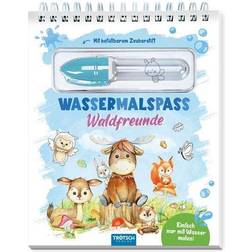 Trötsch Wassermalspaß mit Zauberstift Waldfreunde