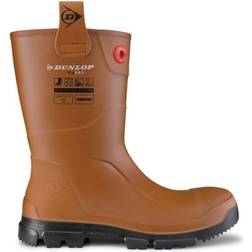 Dunlop Purofort RigPRO Full Safety Wellington Brown/Black