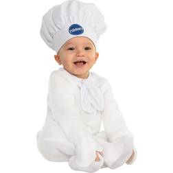 Party City Infant Pillsbury Doughboy Costume