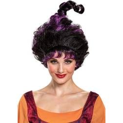 Disguise Adult Mary Hocus Pocus Deluxe Wig Black/Purple